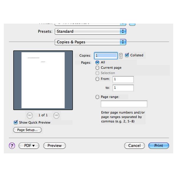 check printing for quicken for mac 2017 do?